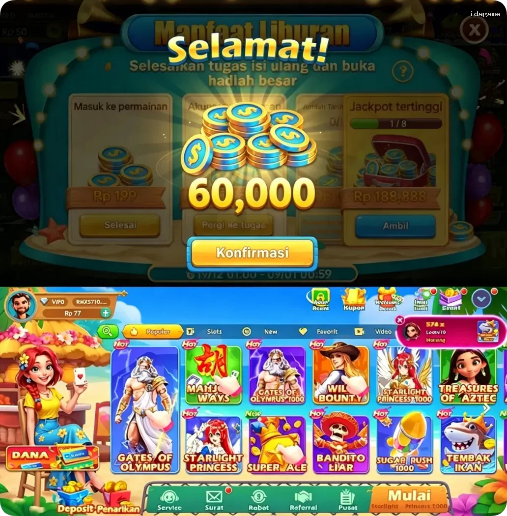 idagame Masuk - idagame Resmi